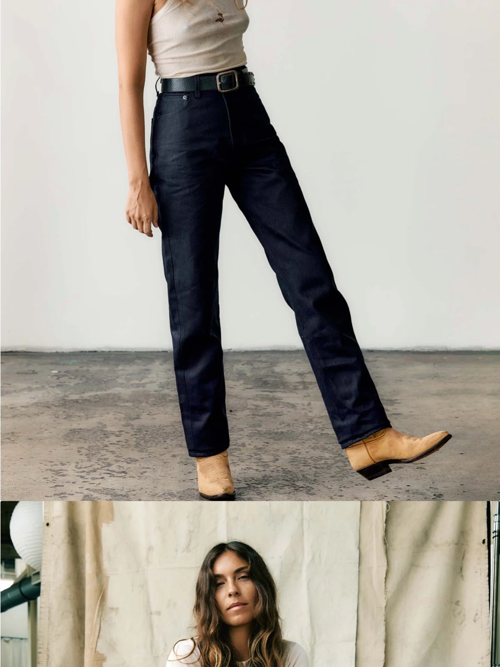 Imogene and Willie Indigo Black Denim Jeans